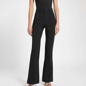 Because of Alice Black Women's Flared Trousers